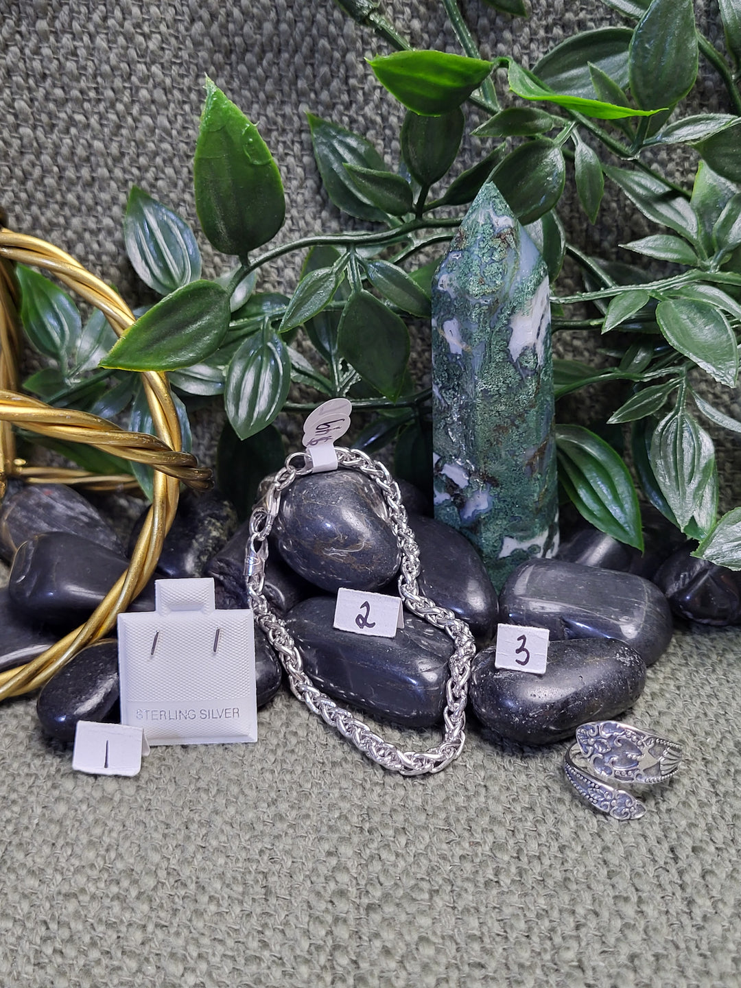 RESERVED FOR: Kimber 8/23/24- 3 Sterling Silver Items