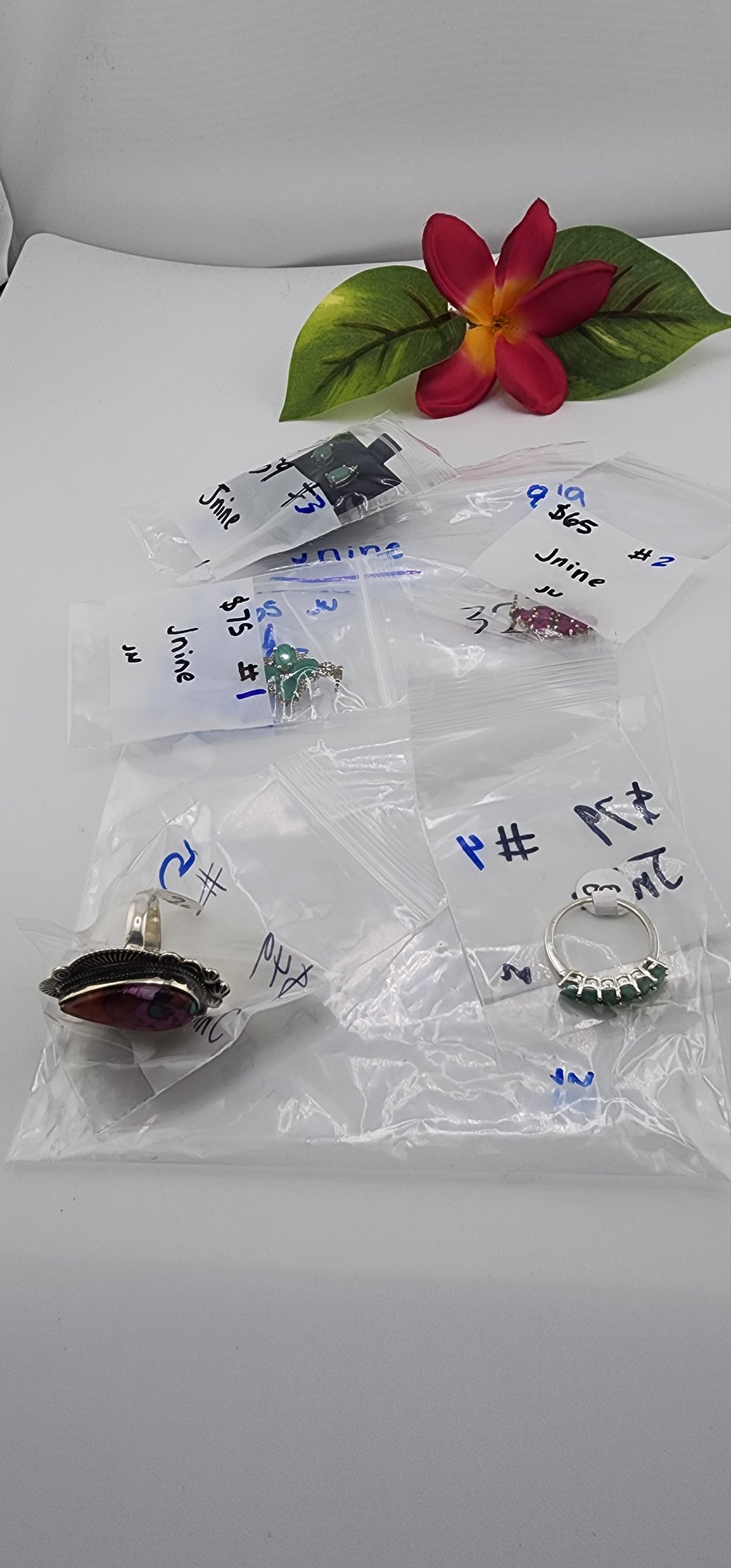 PM SHOW 48HR - RESERVED FOR:   Jnine- 8/9/2025 FL tiktok Live Show - 5 Sterling Silver Items