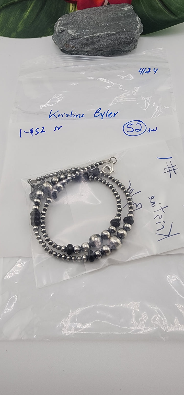RESERVED FOR:  Kristine Byler- 4/24/2025 tiktok Live Show -1  Sterling Silver Items