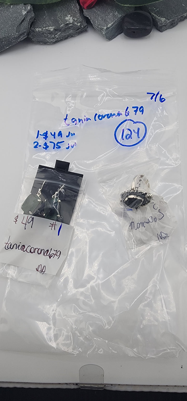 RESERVED FOR:  taniacorona679- 7/6/2025 tiktok Reservation Live Show -2 Sterling Silver Items