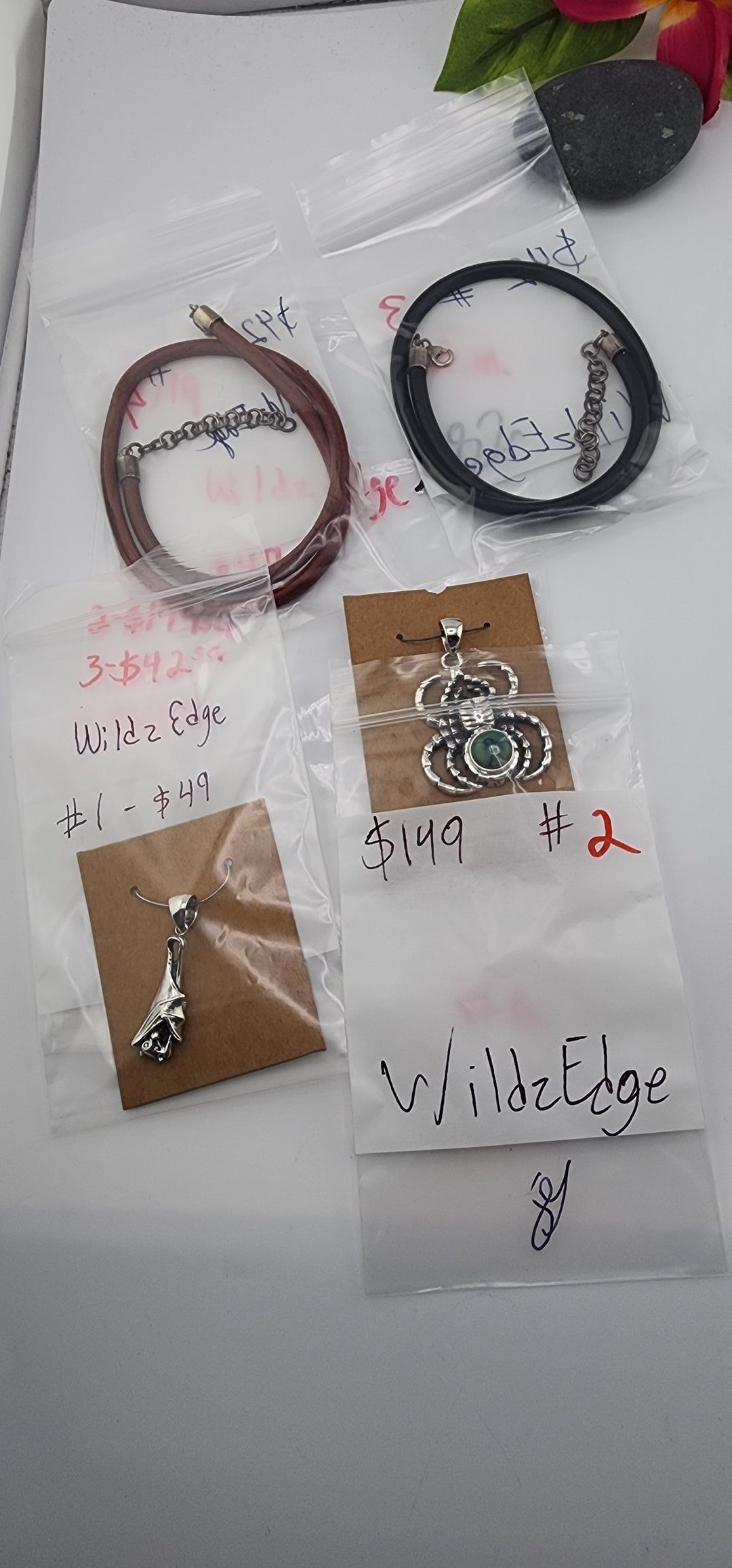 AM SHOW 48HR - RESERVED FOR: WildzEdge - 9/19/2025 FL tiktok Live Show - 4 Sterling Silver Items
