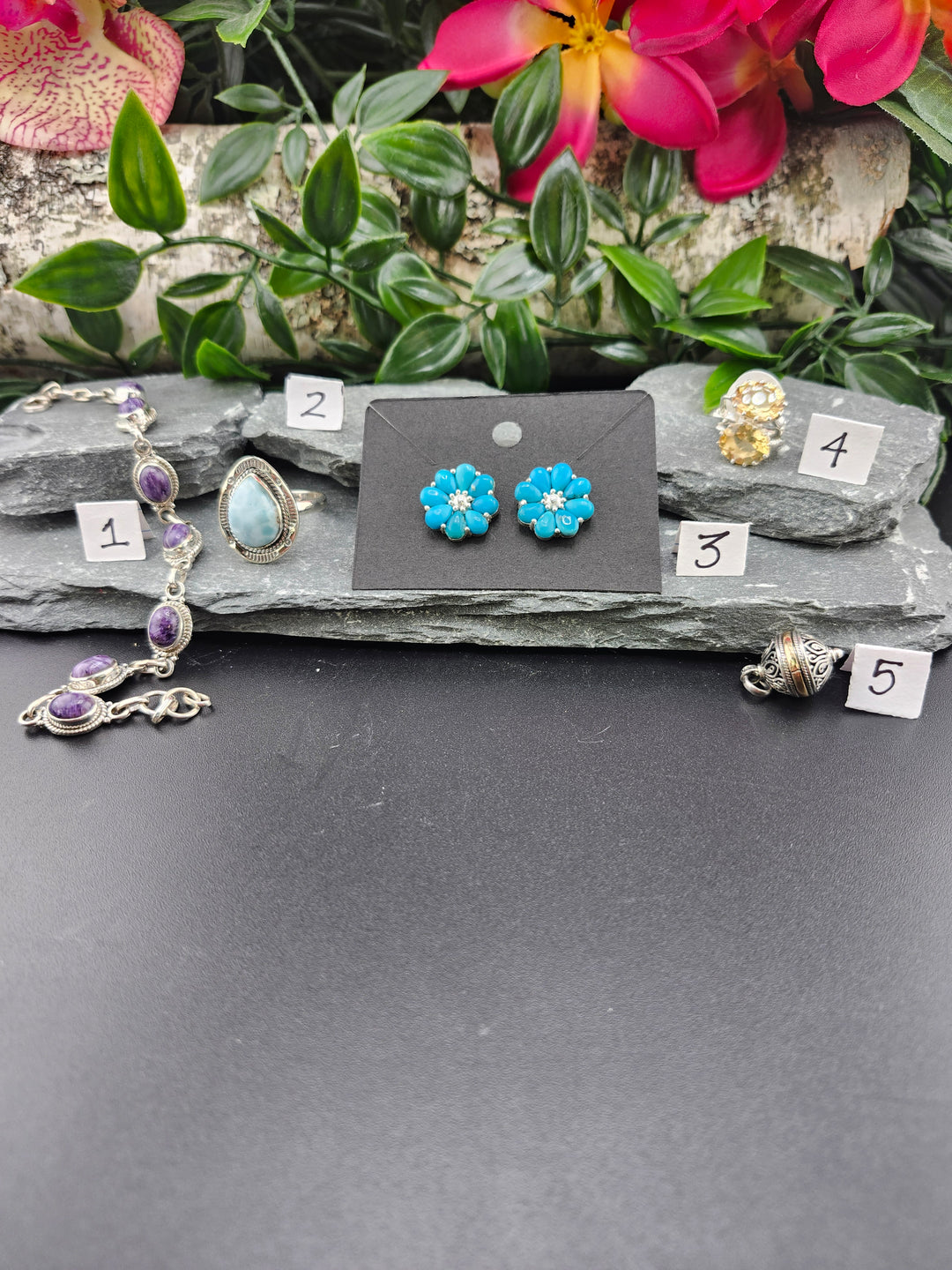 RESERVED FOR:  Pat O'Leary -10/30/2024 - 5 Sterling Silver Items