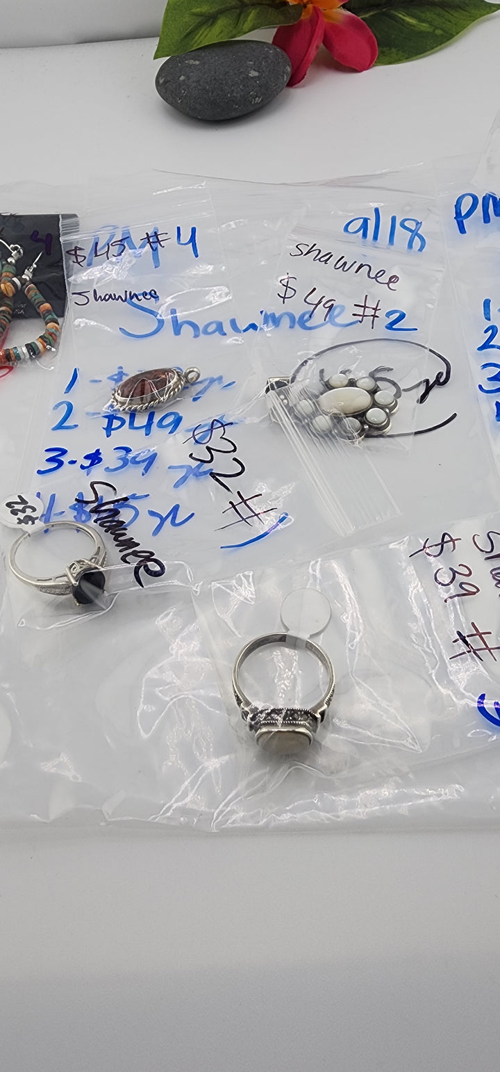 PM SHOW 48HR - RESERVED FOR: Shawnee - 9/18/2025 FL tiktok Live Show - 4 Sterling Silver Items