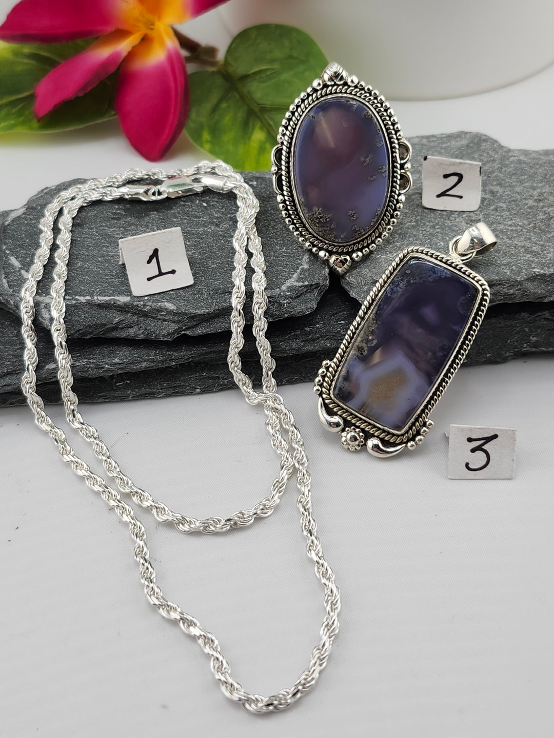RESERVED FOR: Mandy  -11/19/2024 - 3 Sterling Silver Items