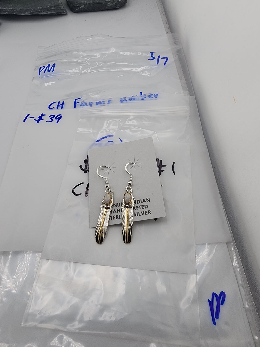 CH Farms amber- 5/7/26 PM -  925 Sterling Silver