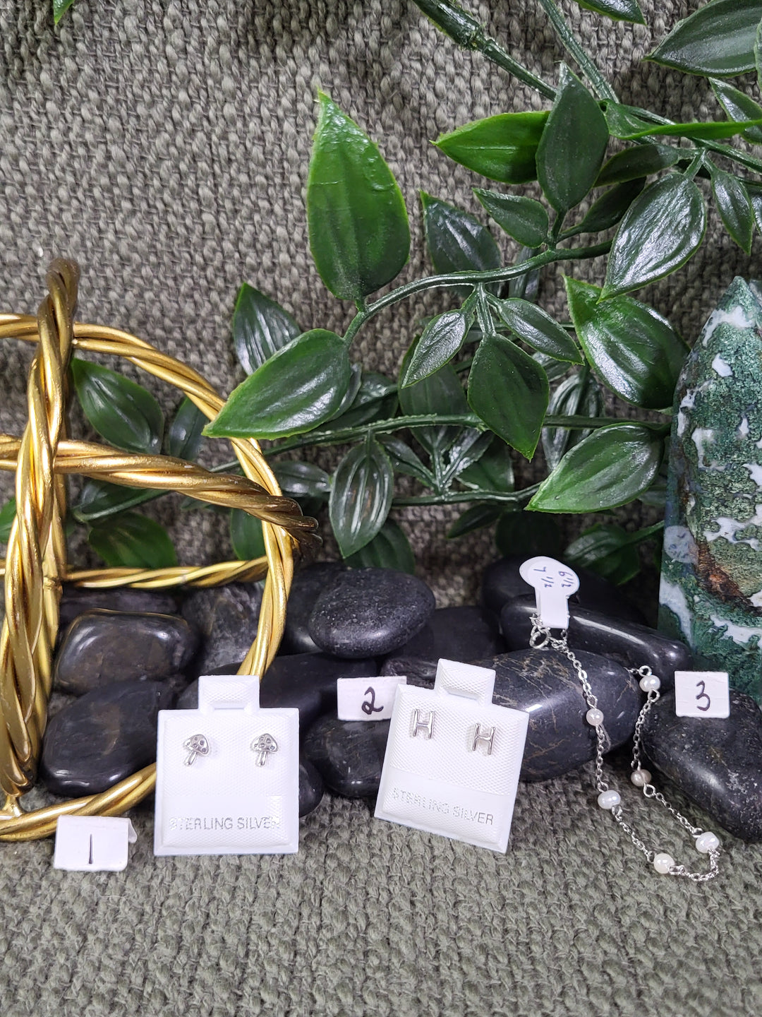 RESERVED FOR: Samantha 8/23/24- 3 Sterling Silver Items