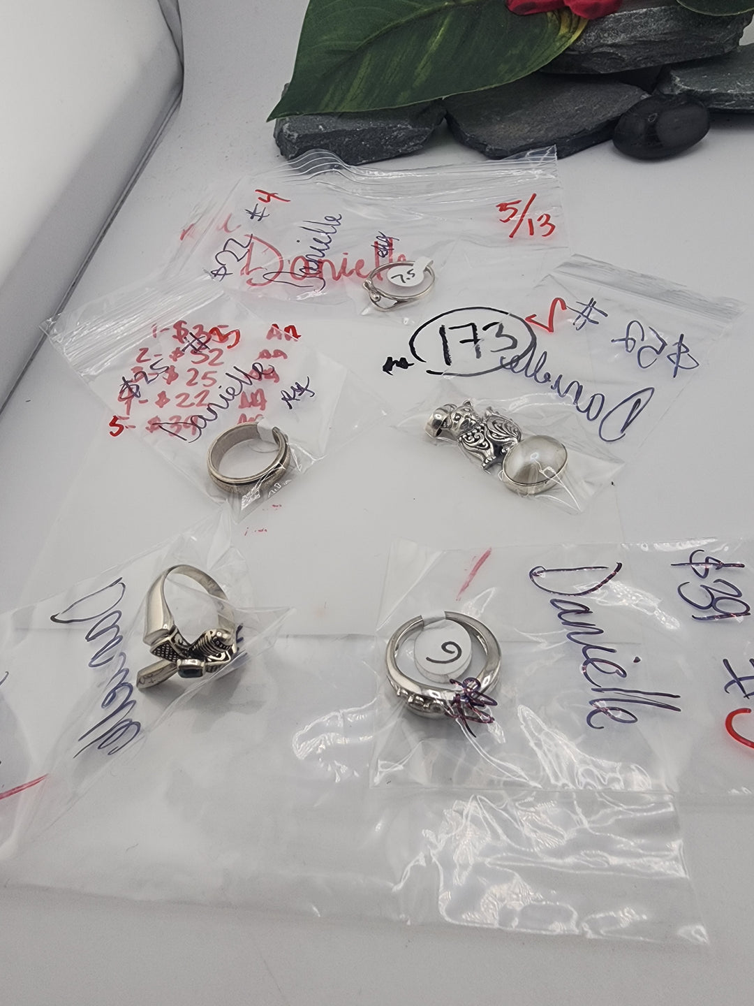 Danielle - 5/13/26 - 5 925 Sterling Silver Items
