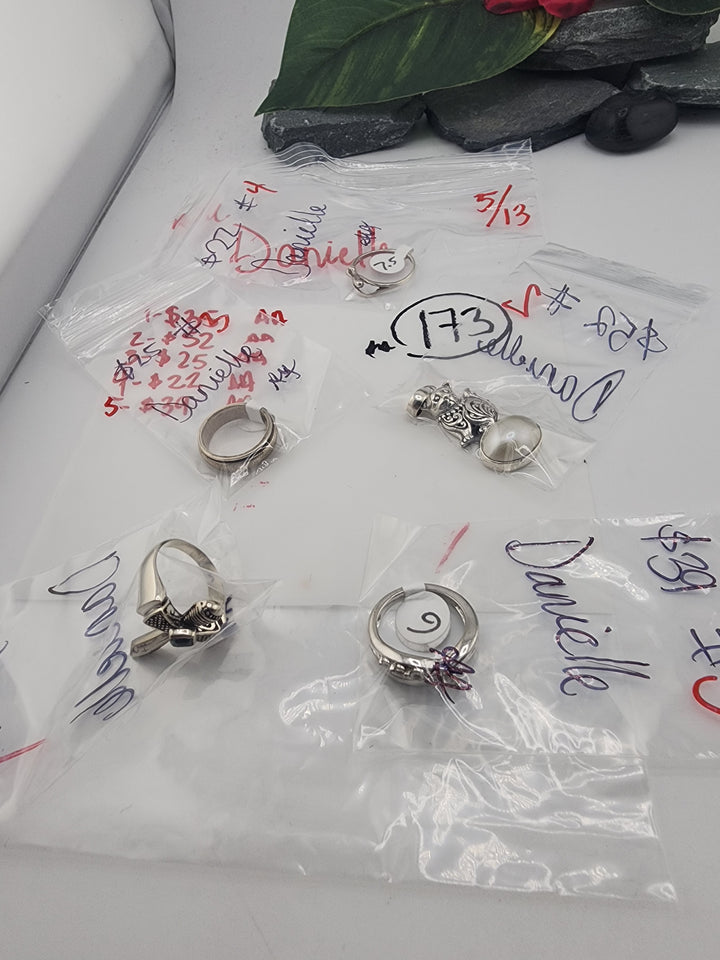 Danielle - 5/13/26 - 5 925 Sterling Silver Items