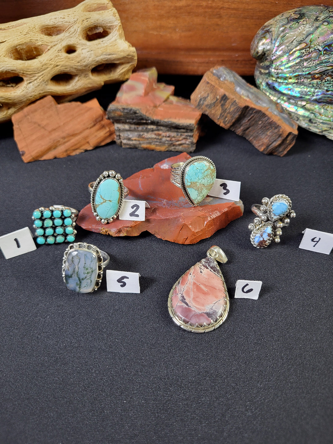 RESERVED FOR:  Amber Elder83-7/10/24-6 Sterling Silver Items