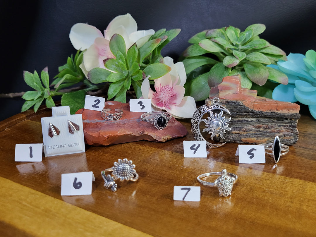RESERVED FOR: Elina Rose 7/13/24-Sterling Silver Items