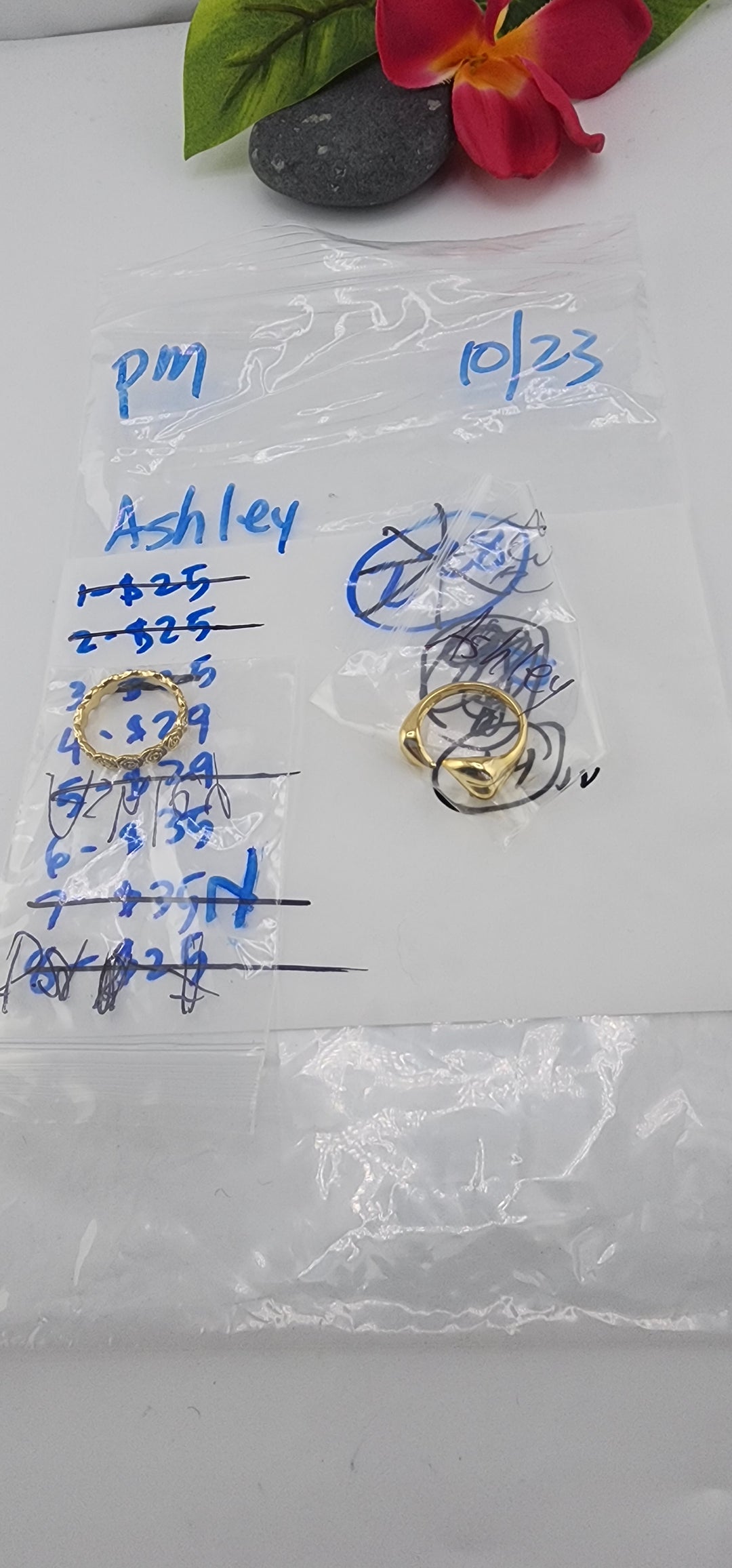 PM SHOW 48HR - RESERVED FOR: Ashley - 10/23/2025 FL tiktok Live Show - 2 Sterling Silver Items