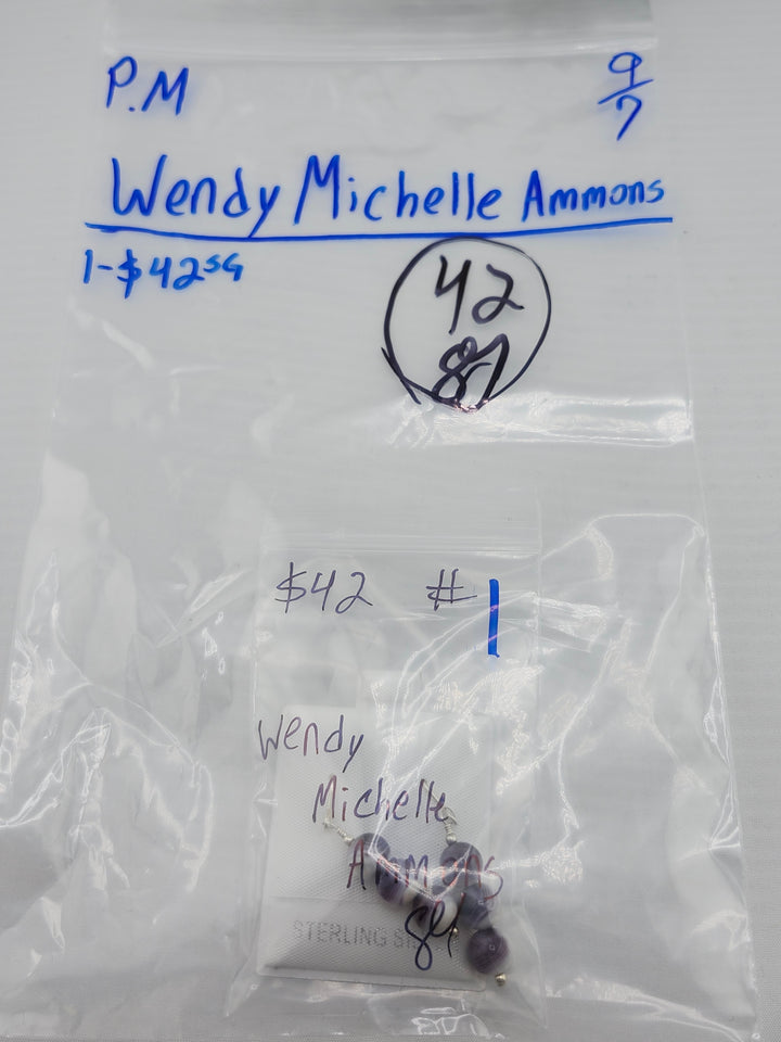 PM SHOW 48HR - RESERVED FOR: Wendy Michelle Ammons - 9/7/2025 FL tiktok Live Show - 1 Sterling Silver Items