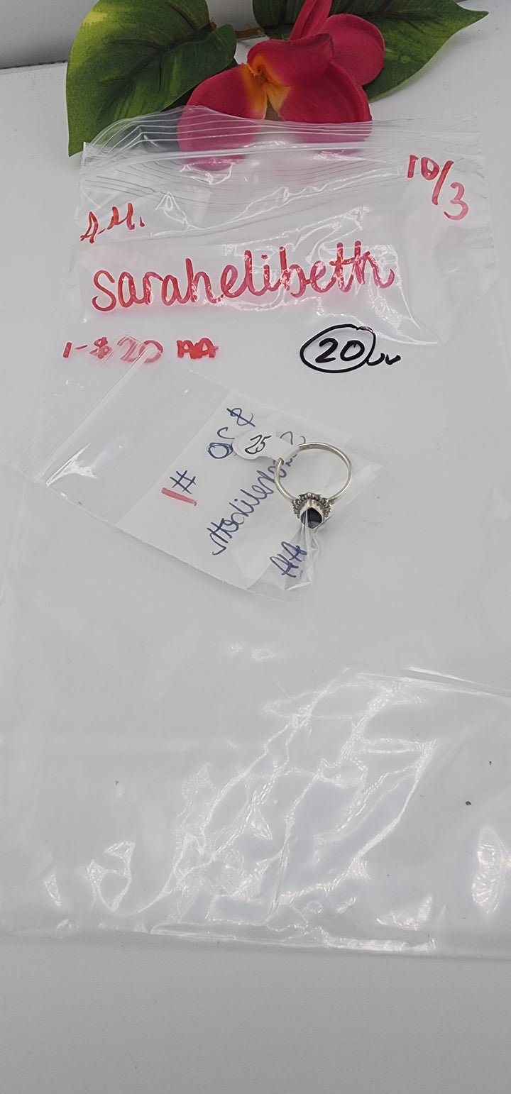 AM SHOW 48HR RESERVED FOR:  sarahelibeth- 10/3/2025 FL tiktok Live Show -1  Sterling Silver Items