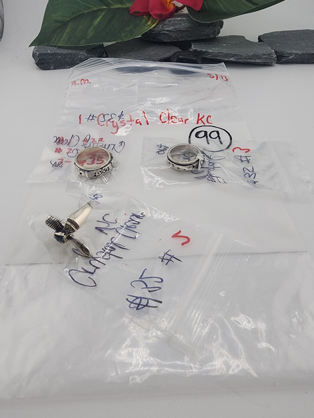 CRYSTAL CLEAR KC - 5/13/26 - 3 925 Sterling Silver Items