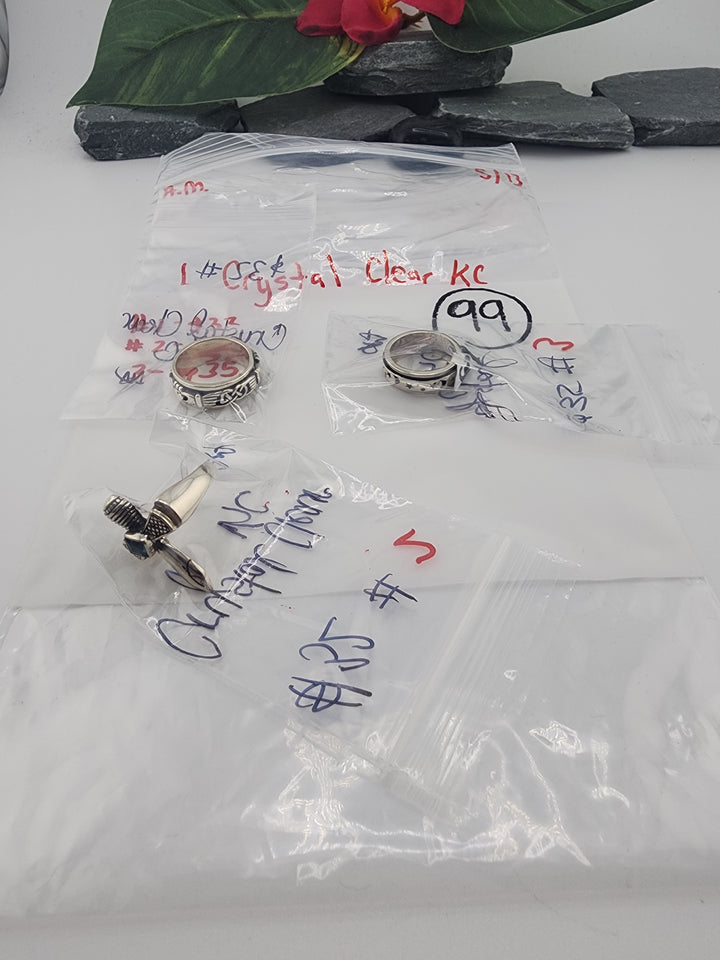 CRYSTAL CLEAR KC - 5/13/26 - 3 925 Sterling Silver Items