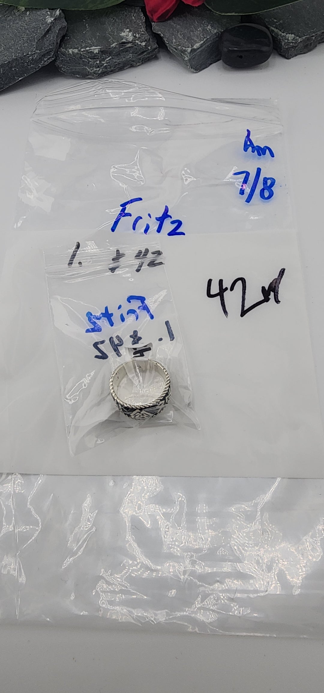 RESERVED FOR: Fritz - 7/8/2025 tiktok A.M Live Show - 1 Sterling Silver Items