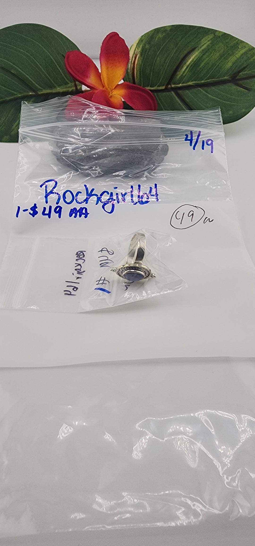 RESERVED FOR: Rockgirl64- 4/19/2025 tiktok Live Show -1  Sterling Silver Items