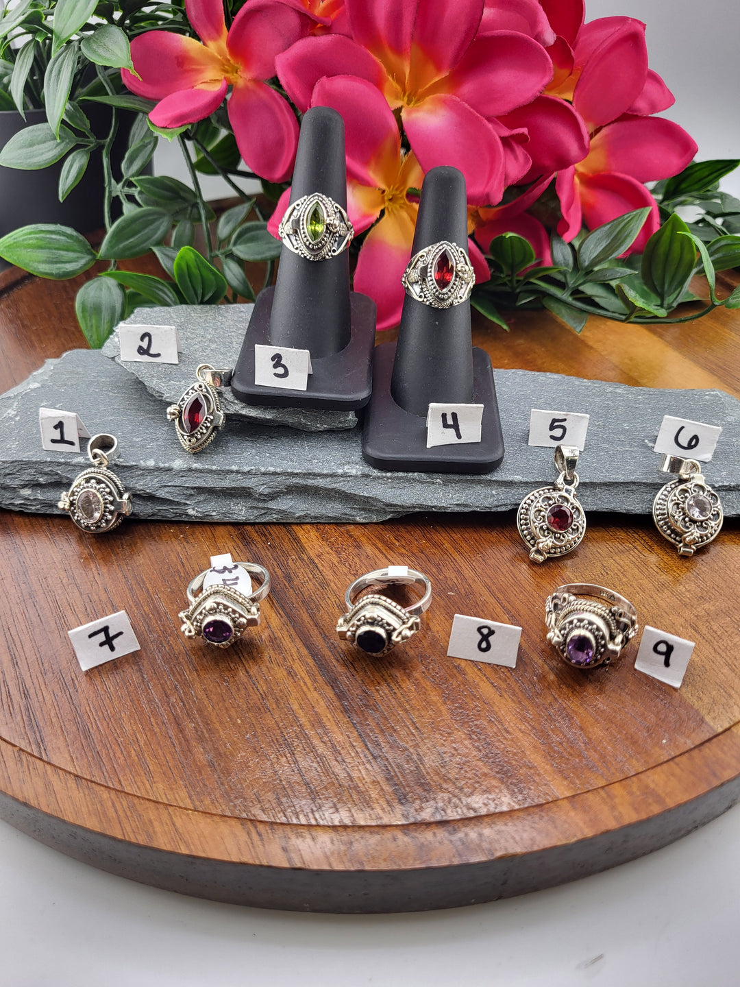 RESERVED FOR:  Mazy J -10/20/2024 -  9 Sterling Silver Items