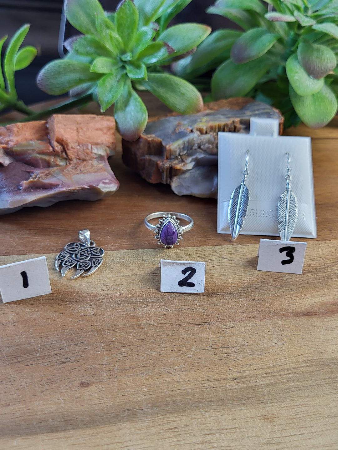 RESERVED FOR: Susan Bishop Byerly- 7/7/24- 3 Sterling Silver Items