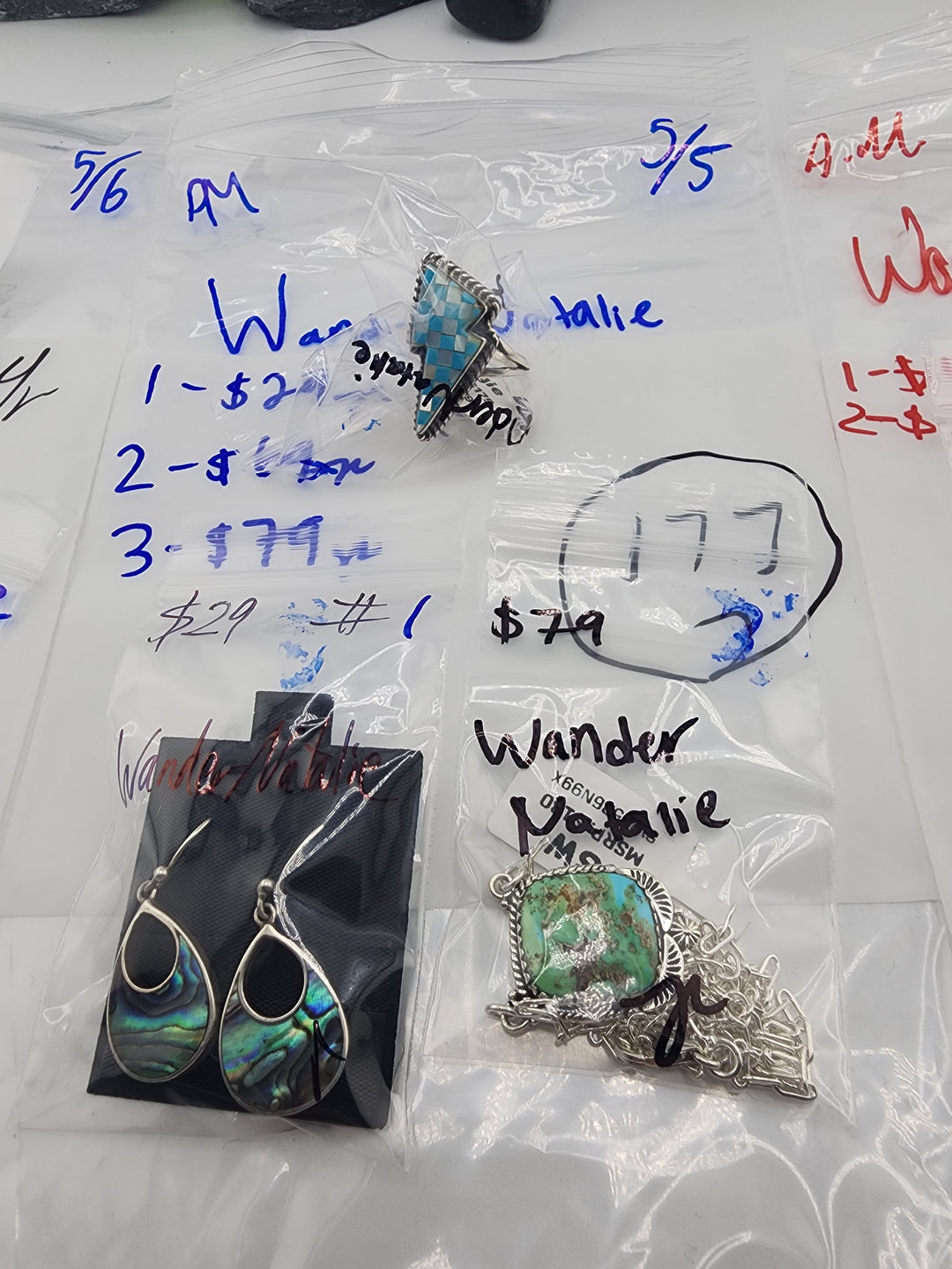 WanderNatalie - 5/5/26 PM - 3 925 Sterling Silver Items