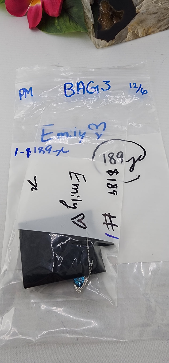 PM SHOW 48HR - RESERVED FOR: Emily💚 BAG3 - 12/6/2025 tiktok Live Show - 1 Sterling Silver Items