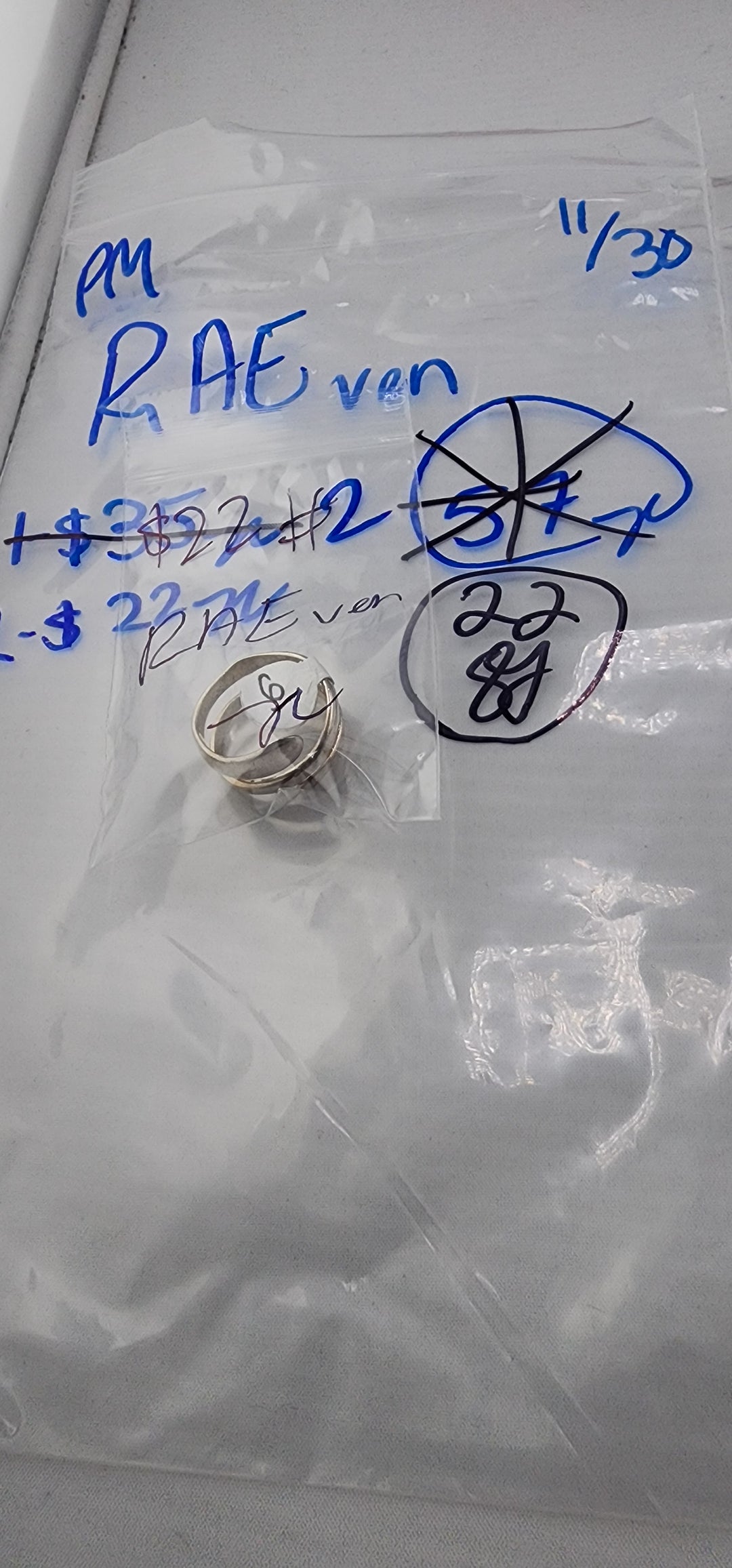 PM SHOW 48HR - RESERVED FOR: RAEven - 11/30/2025 tiktok Live Show - 1 Sterling Silver Items