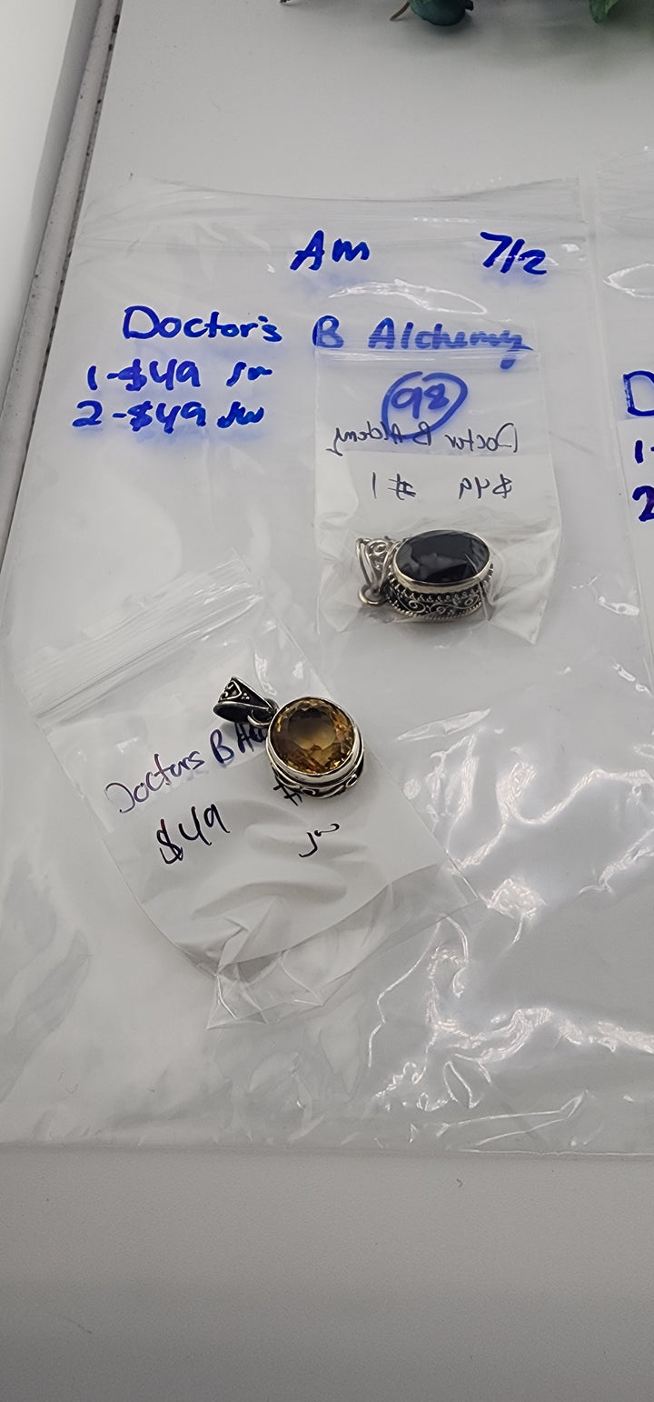 RESERVED FOR: Doctor's B Alchemy- 7/2/2025 tiktok A.M Live Show -2 Sterling Silver Items