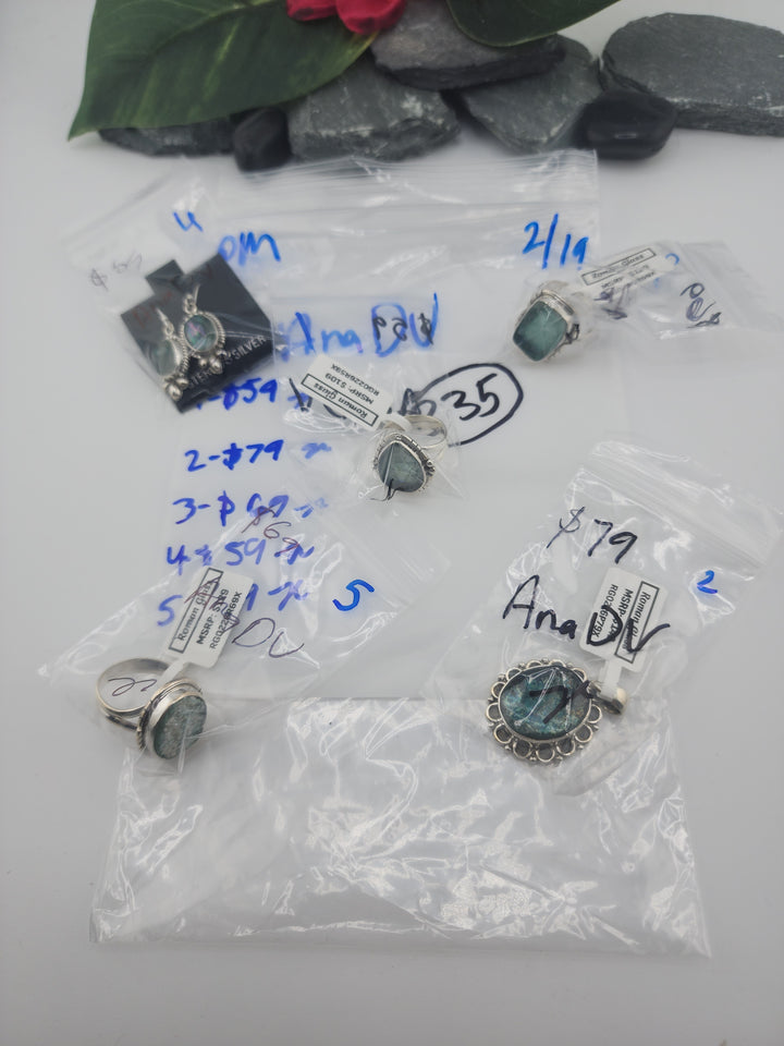 AnaDV- 2/19/26 - 5 925 Sterling Silver Items