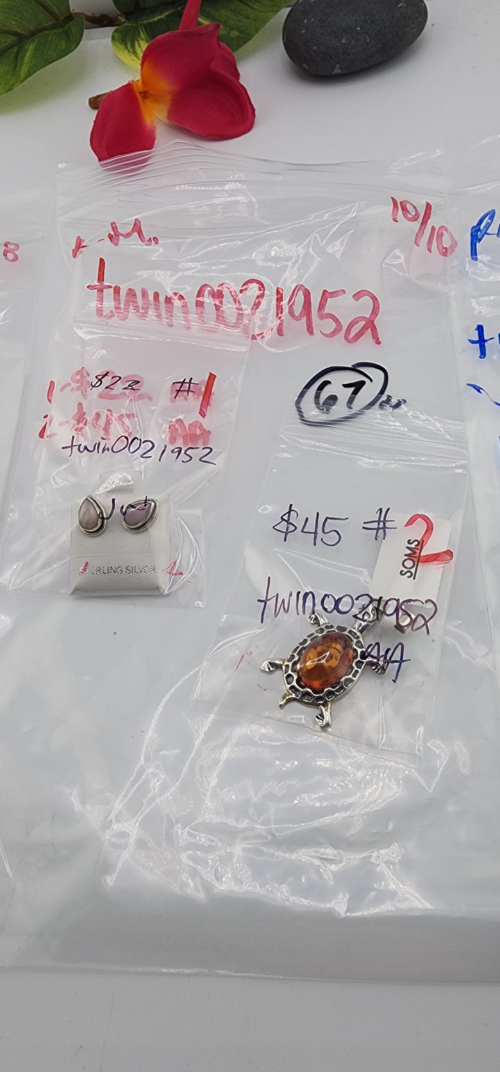 AM SHOW 48HR RESERVED FOR:   twin0021952- 10/10/2025 FL tiktok Live Show -2 Sterling Silver Items
