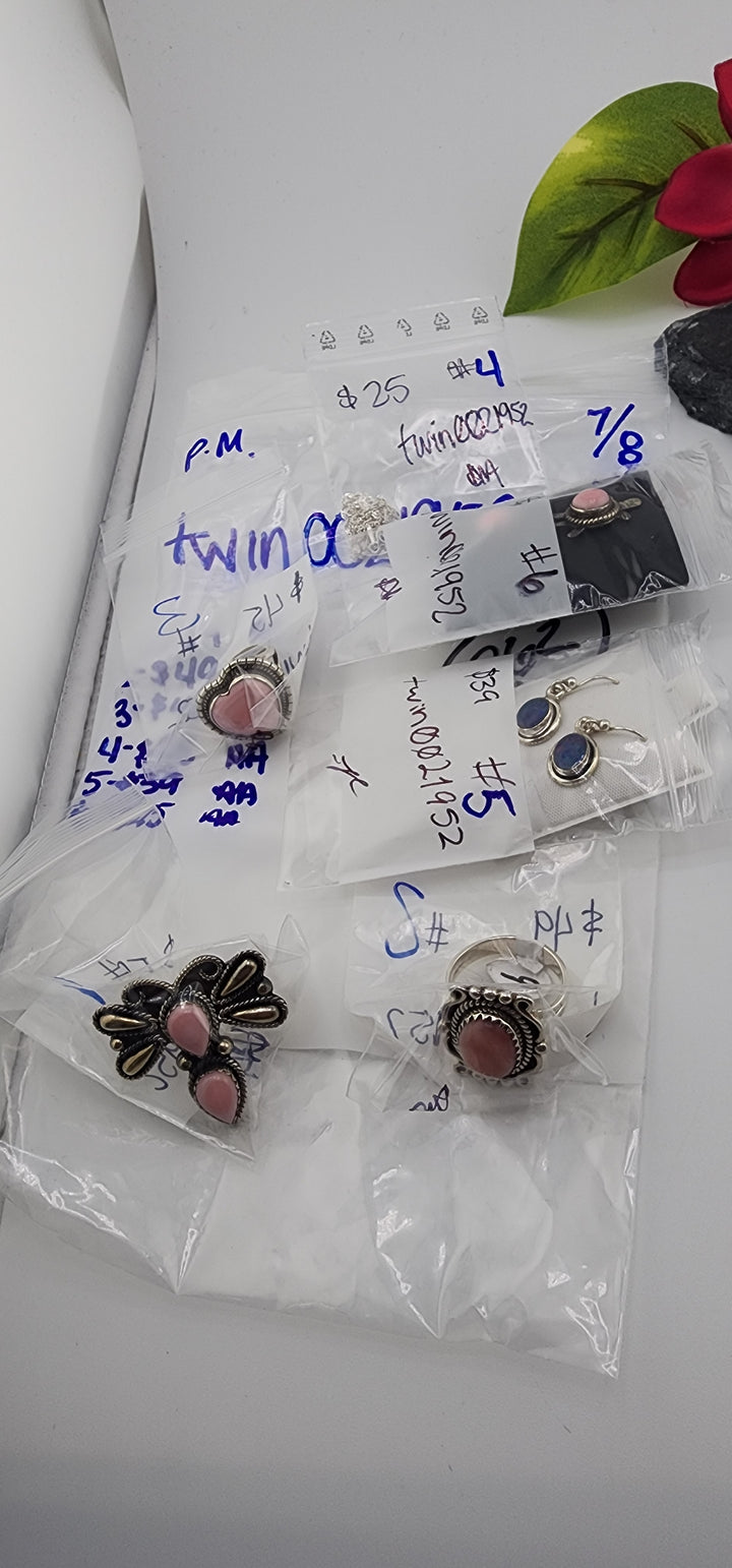 PM SHOW 48HR - RESERVED FOR: twin0021952  - 7/8/2025 FL tiktok Live Show - 6 Sterling Silver Items