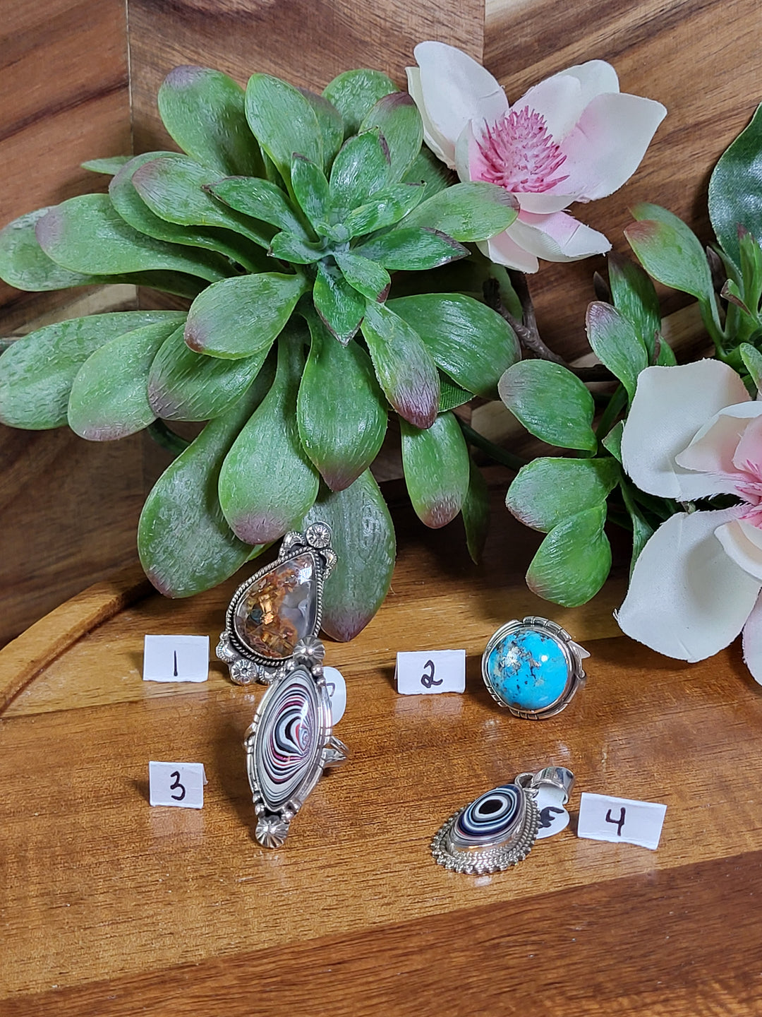 RESERVED FOR: Ari 8/10/24- 4 Sterling Silver Items