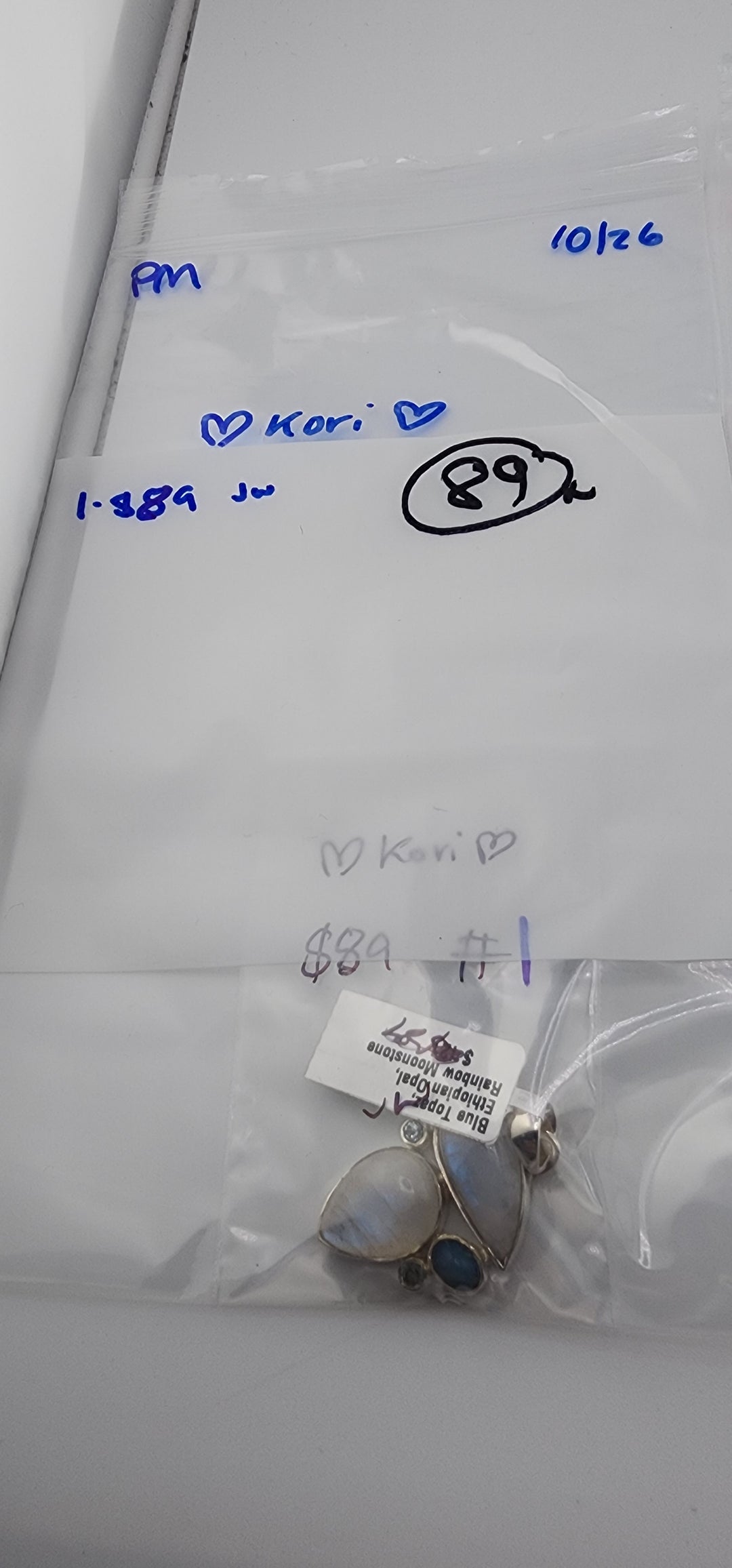 PM SHOW 48HR - RESERVED FOR:  💜Kori💜- 10/26/2025 FL tiktok Live Show -1  Sterling Silver Items