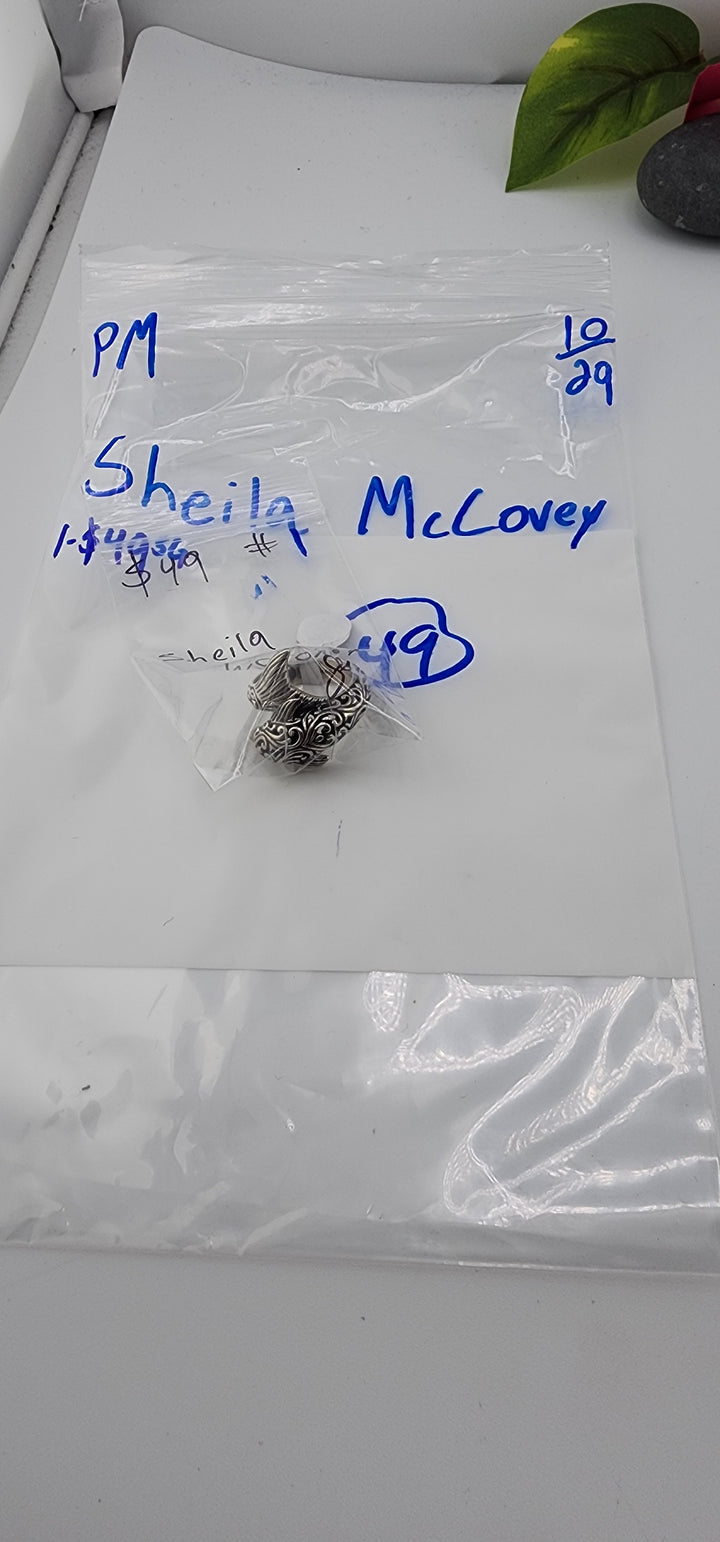 PM SHOW 48HR - RESERVED FOR: Sheila McCovey - 10/29/2025 FL tiktok Live Show - 1 Sterling Silver Items