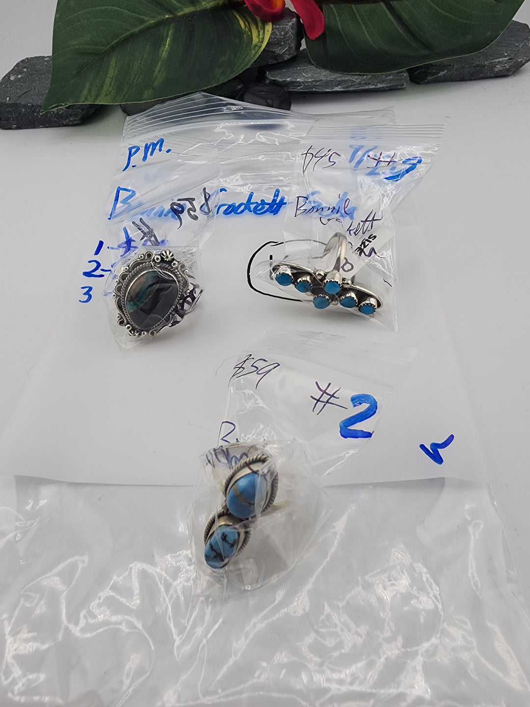 Bonnie Crockett Scha - 4/22/26 PM - 3 925 Sterling Silver Items