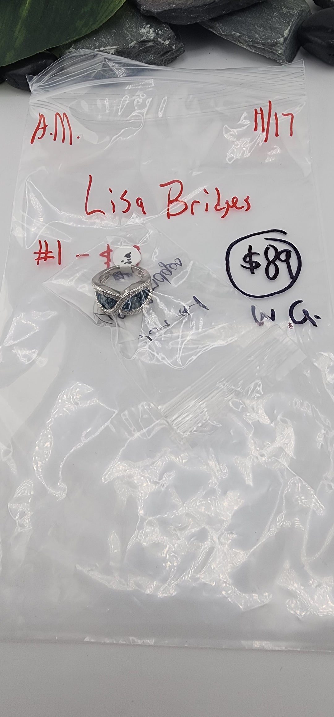 AM SHOW 48HR RESERVED FOR: Lisa Bridges - 11/17/2025 FL tiktok Live Show - 1 Sterling Silver Items