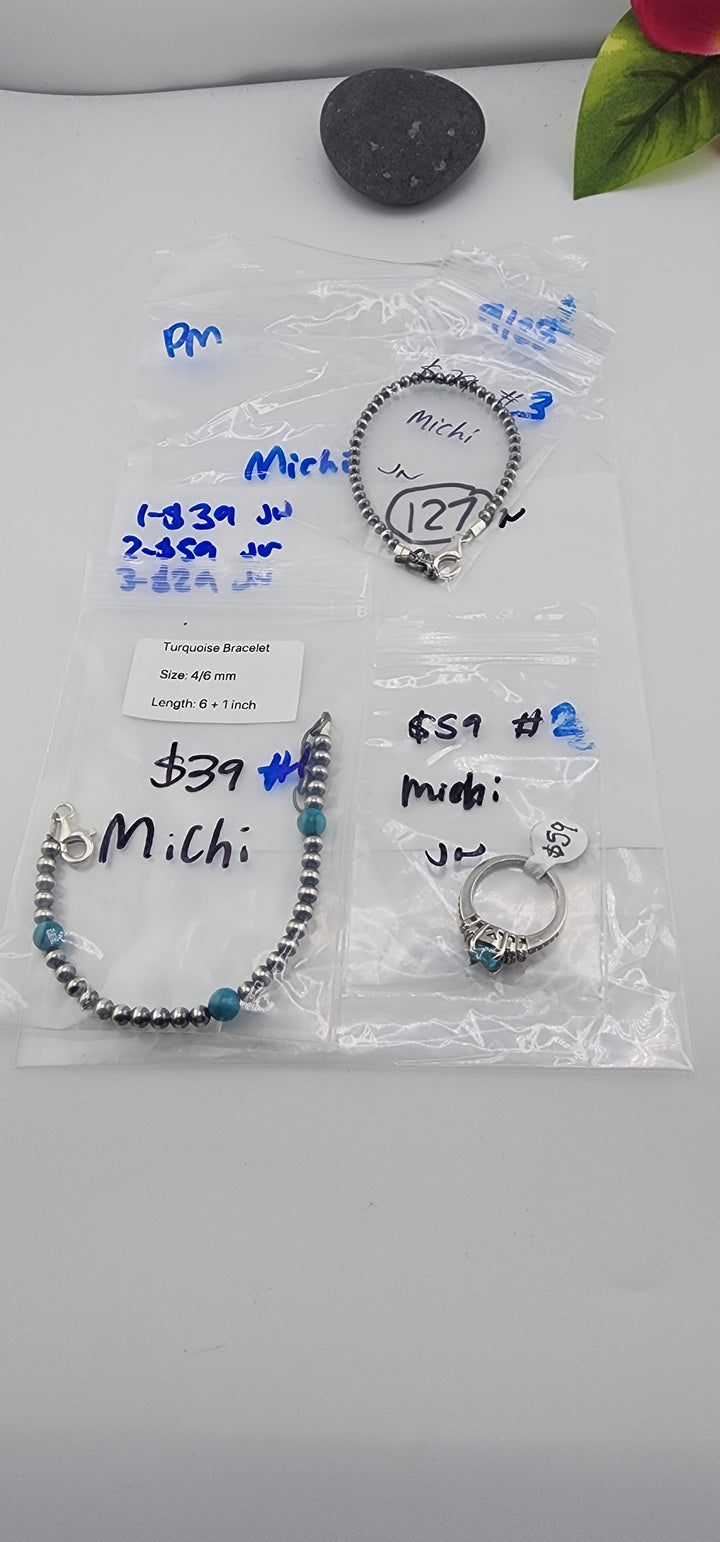 PM SHOW 48HR - RESERVED FOR:   michi - 9/28/2025 FL tiktok Live Show -3 Sterling Silver Items
