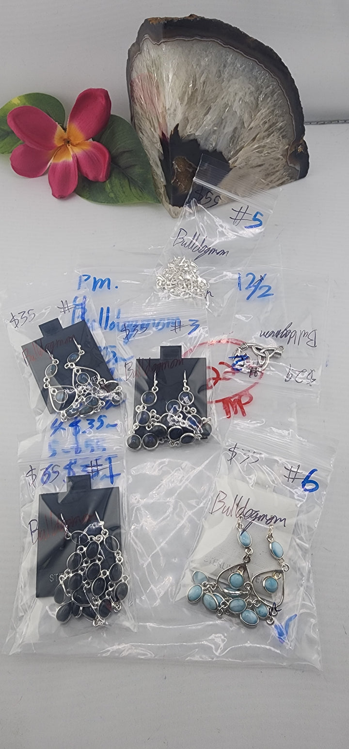 PM SHOW 48HR - RESERVED FOR: Bulldogmom - 12/2/2025 tiktok Live Show - 6 Sterling Silver Items