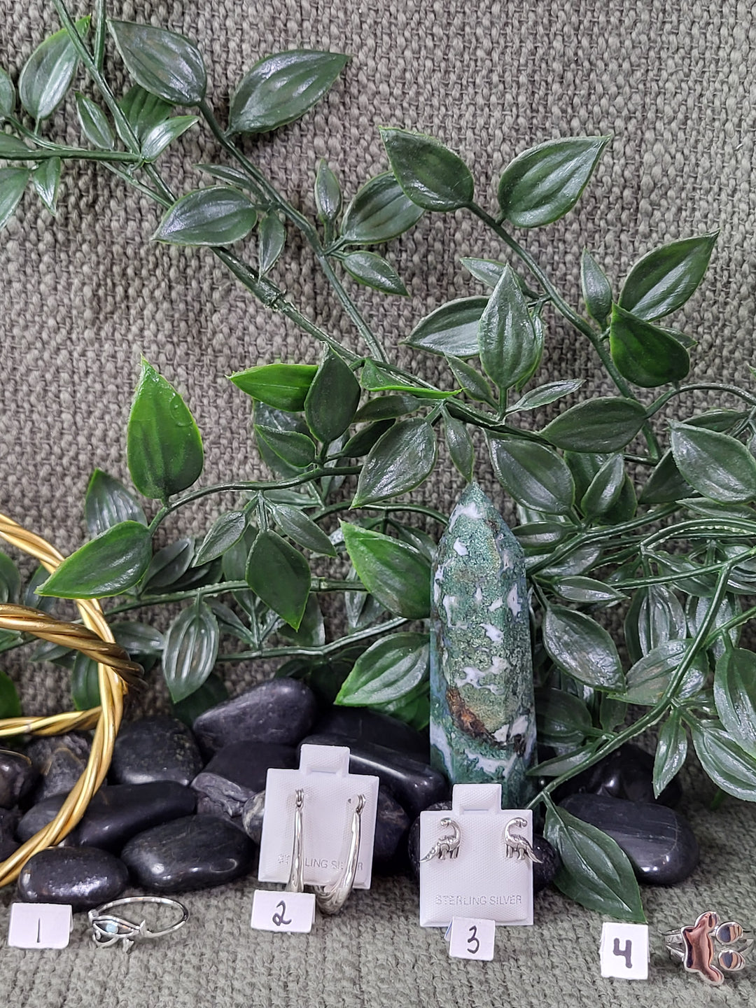 RESERVED FOR: Monica Nieves 8/23/24- 4 Sterling Silver Items