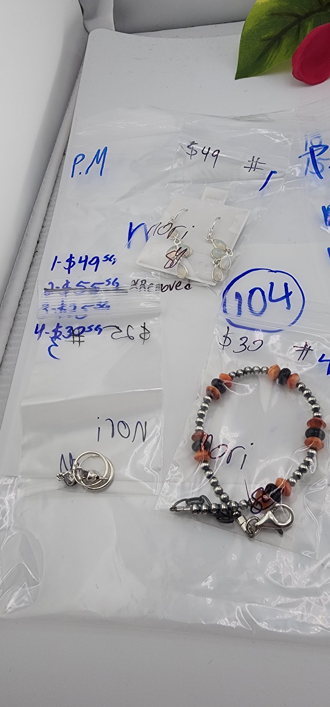 PM SHOW 48HR - RESERVED FOR: nori - 10/15/2025 FL tiktok Live Show - 3 Sterling Silver Item