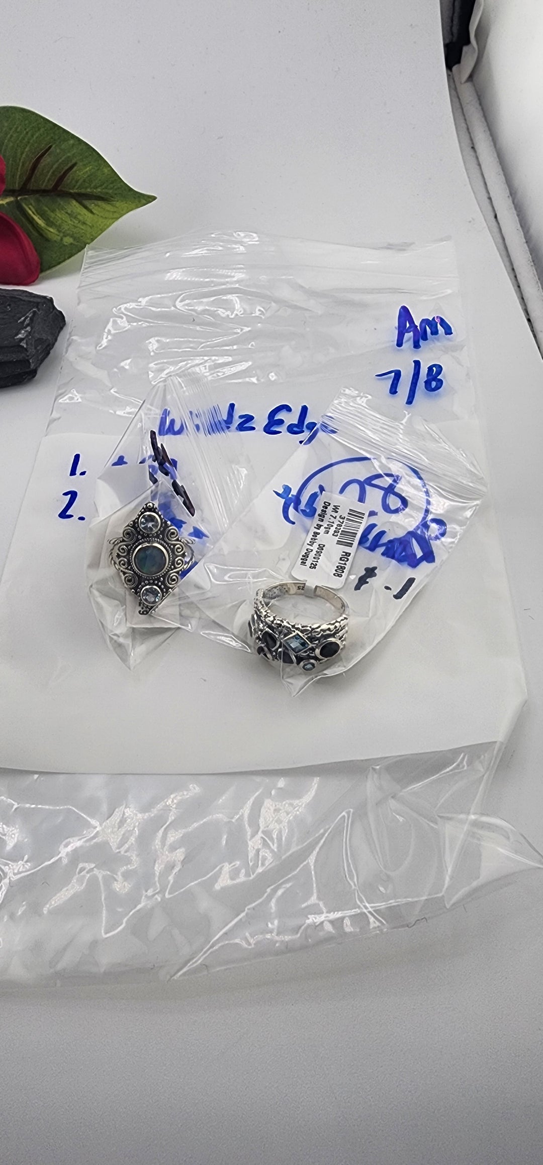 RESERVED FOR: WildzEdge - 7/8/2025 tiktok A.M Live Show -2 Sterling Silver Items