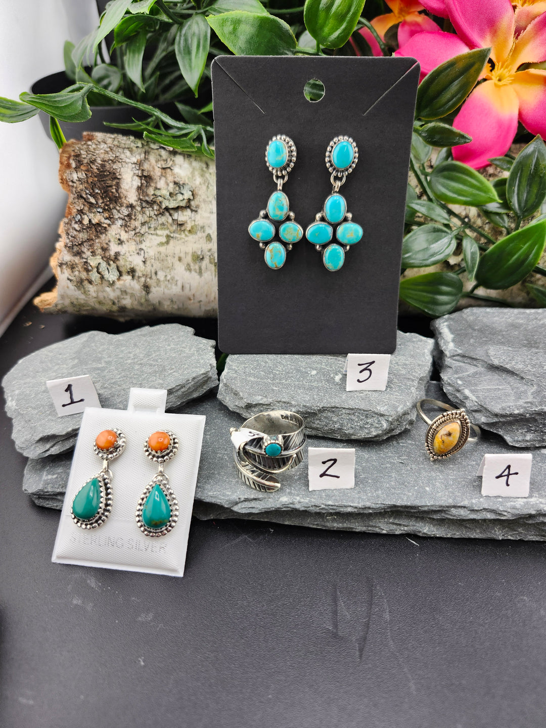 RESERVED FOR:  lupemurillo20 -11/02/2024 - 4 Sterling Silver Items