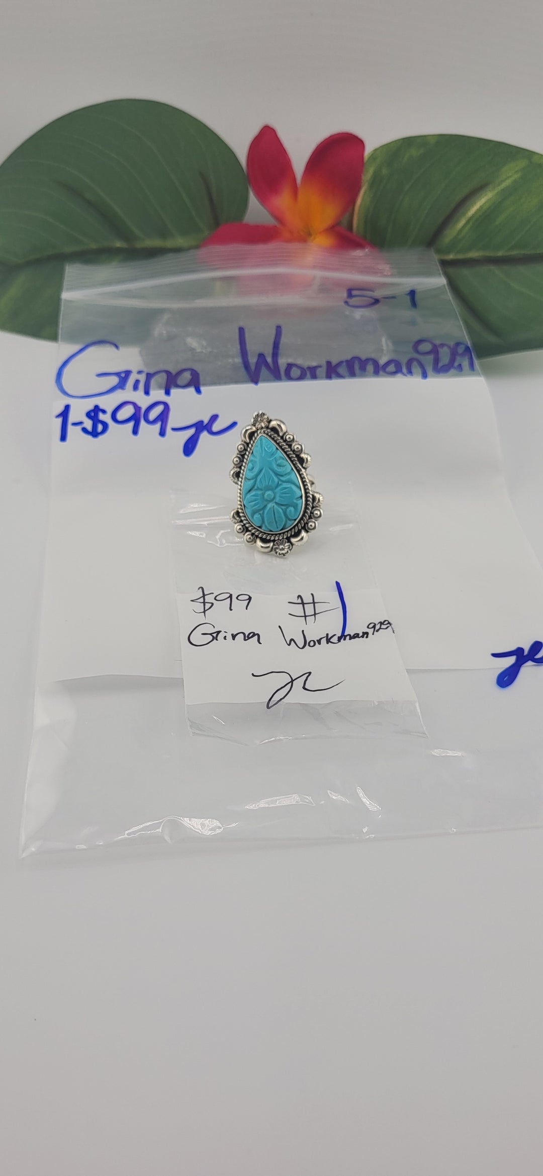 RESERVED FOR:  Gina Workman929- 5/1/2025 tiktok Live Show -1  Sterling Silver Items