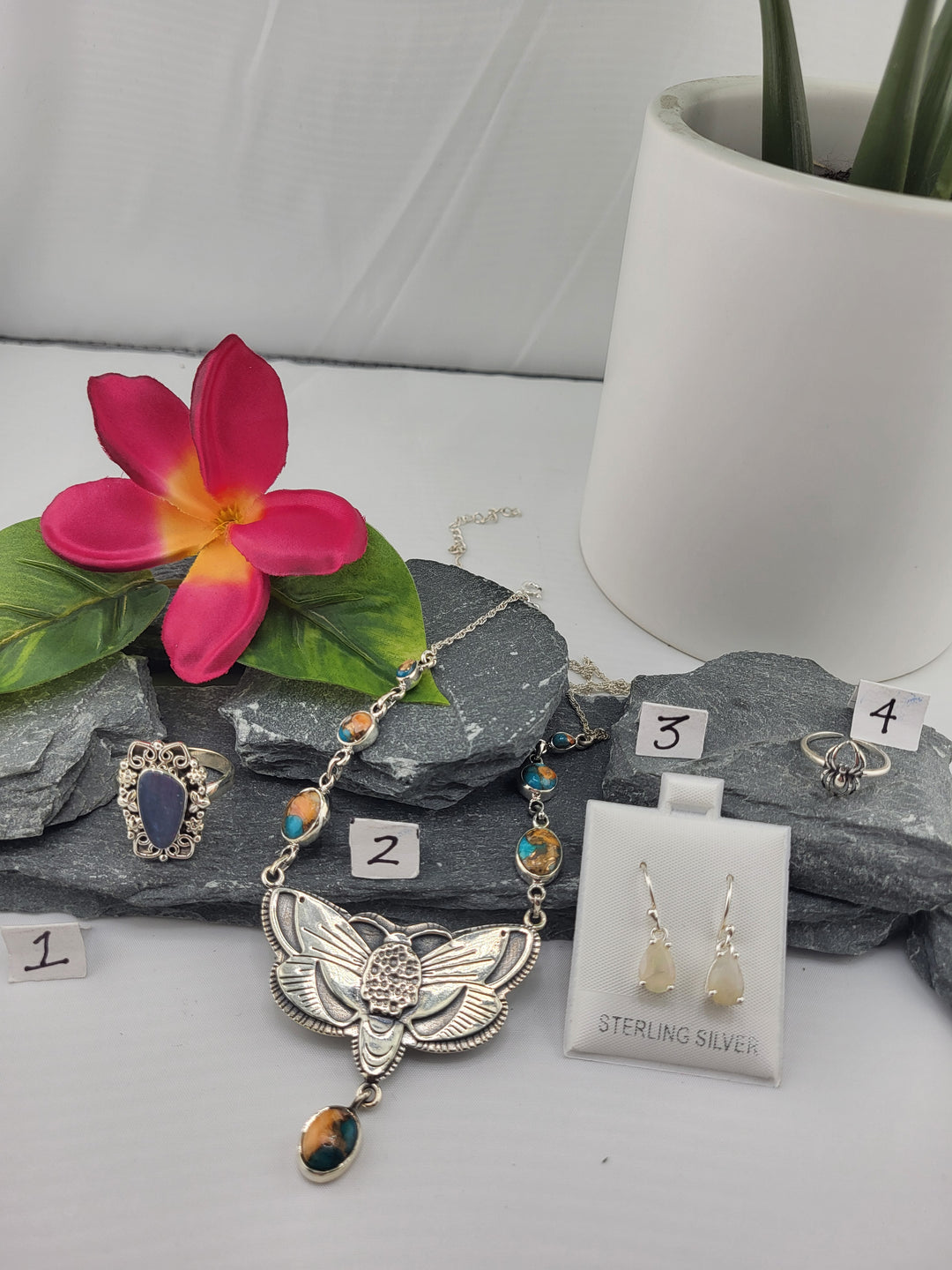 RESERVED FOR:   Itsmommabritt -11/10/2024 - 4 Sterling Silver Items