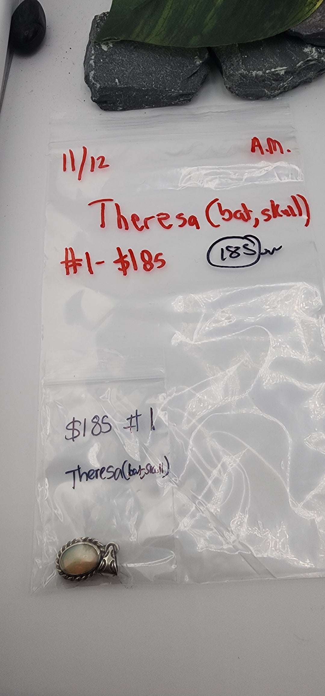 AM SHOW 48HR RESERVED FOR:  Theresa🦇💀- 11/12/2025 FL tiktok Live Show -1 Sterling Silver Items