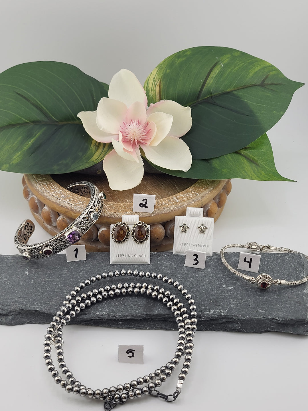 RESERVED FOR:   Lizalulu (Vault) -11/29/2024 - 5 Sterling Silver Items