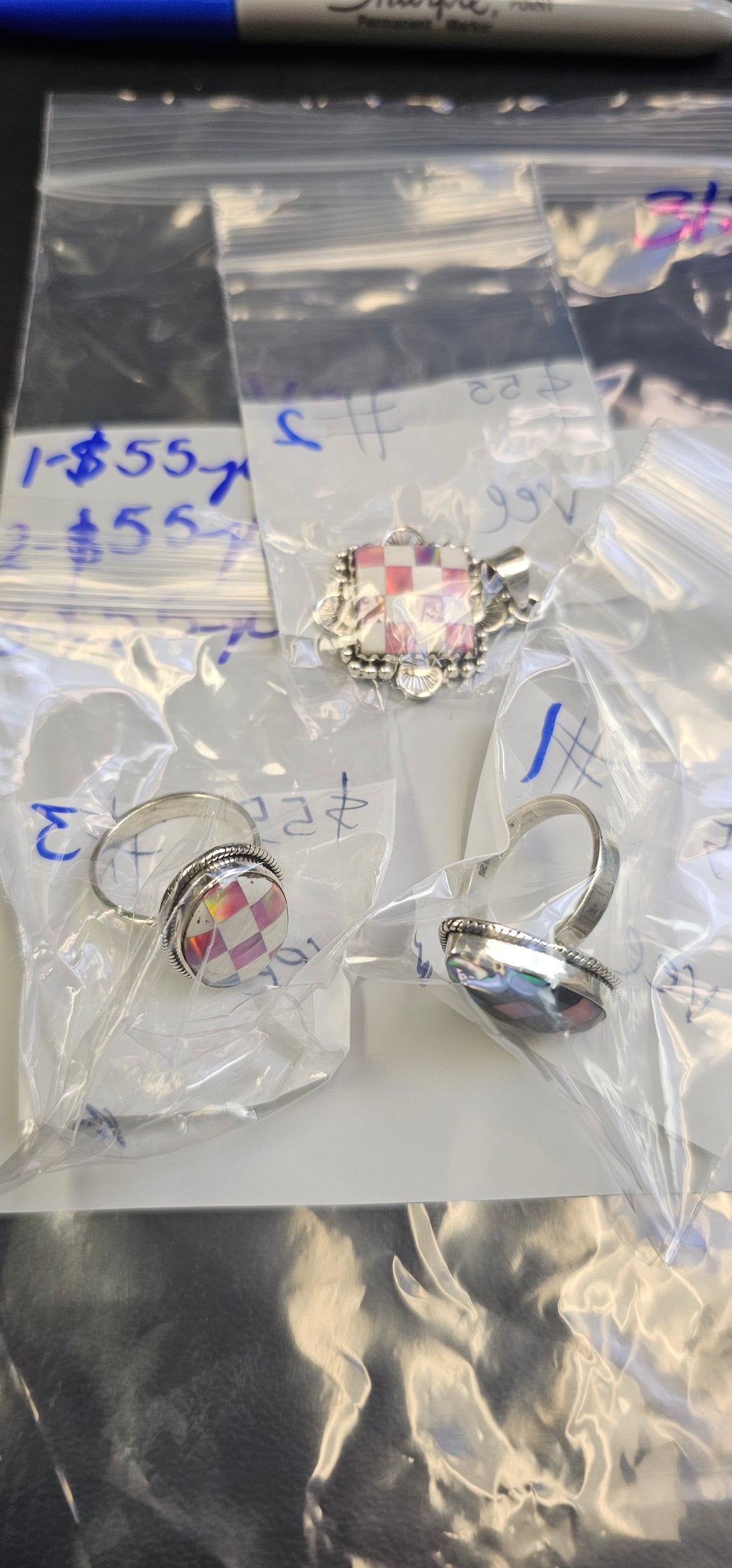 RESERVED FOR- vee - 3/21/2025 Live Show - 3 Sterling Silver Items