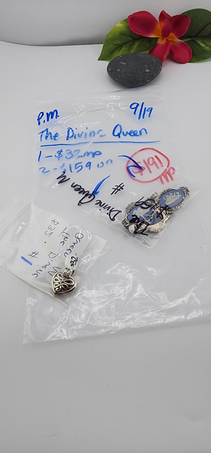 PM SHOW 48HR - RESERVED FOR: The Divine Queen  - 9/19/2025 FL tiktok Live Show - 2 Sterling Silver Items
