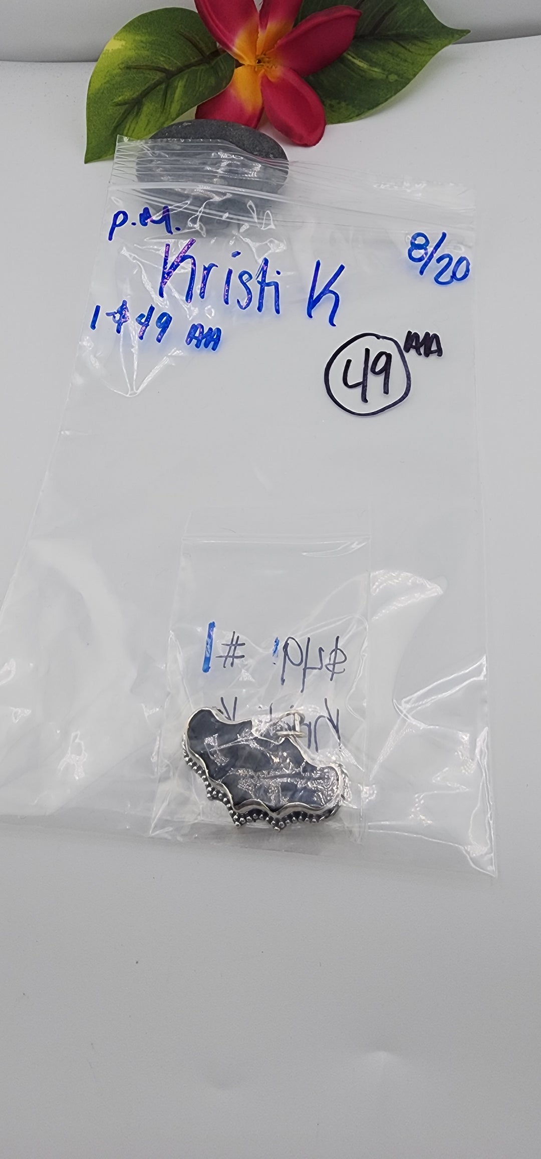 PM SHOW 48HR - RESERVED FOR: Krisit K - 8/20/2025 FL tiktok Live Show - 1 Sterling Silver Items