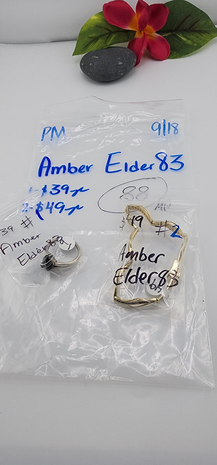 PM SHOW 48HR - RESERVED FOR: Amber Elder83 - 9/18/2025 FL tiktok Live Show - 2Sterling Silver Items