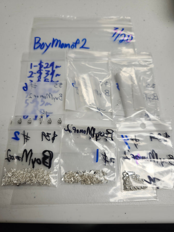 RESERVED FOR: BoyMomof2 - 3/20/2025 Live Show - 6 Sterling Silver Items
